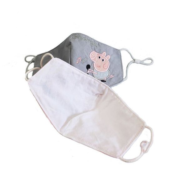 4 Pcs Cotton Peppa Pig Face Mask for Kids - Picture 6 of 6